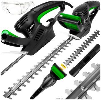 Электрические садовые ножницы 450 Вт 50 см для стрижки живой изгороди Maltec МС0682