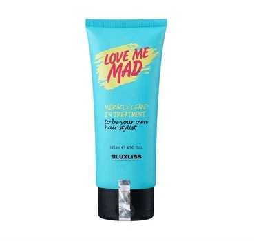 Чудо-відновлення волосся 10 в 1 LUXLISS LOVE ME MAD MIRACLE LEAVE IN TREATMENT 145 мл