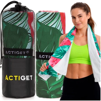 Полотенце спортивное Actiget 180 x 100 см из микрофибры ACT0196