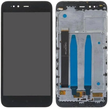 Дисплей Xiaomi Mi A1/ Mi 5X в зборі з сенсором та рамкою black