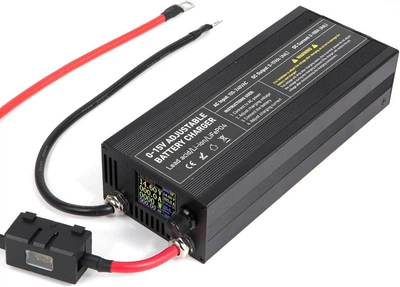Регулируемое зарядное устройство High Power Charger 0-15V (60A) для LiFePO4, Li-ion и Lead-acid аккумуляторов - Б/У