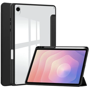 Чохол Clear Acrylic Samsung Galaxy Tab S11 (2025) SM-X730, SM-X736 з місцем для стілусу Чорний