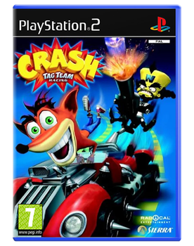 Игра Sony PlayStation 2 Crash Tag Team Racing Europe Английская Версия Б/У