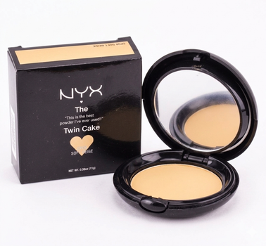 Матирующая пудра для лица NYX Cosmetics Twin Cake Powder CP08 Soft Beige 11 г