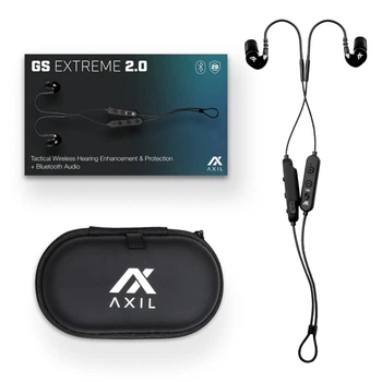 Активные беруши наушники для стрельбы AXIL GS Extreme 2.0 с Bluetooth, SNR 29 (12392)