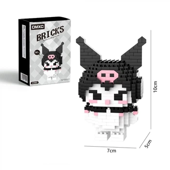 Дитячий конструктор 3D із мініблоків Bricks фігурка "Куромі" піксельні блоки 10 см (AA1042)