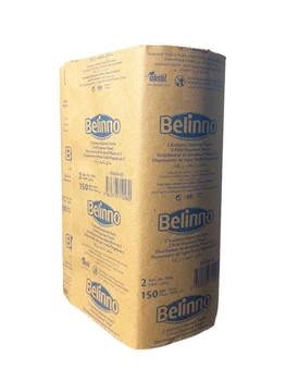 Кухонні рушники BELINNO Z FOLD DISPENSER (2 шар) 20x24см 150 шт.