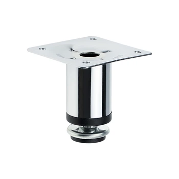 Ножка мебельная регулируемая GTV NL 05/60 G2 d-30 Н60 Хром