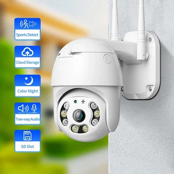 Розумна поворотна IP-камера з панорамним оглядом Wifi smart camera V360 PRO 1920*1080 vener 9