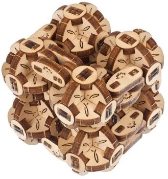 Механічна модель для складання UGEARS Сферичний куб (4820184121881)