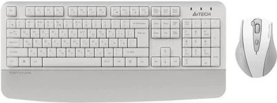 Комплект (клавиатура, мышь) A4Tech Fstyler FG2500S Plus White