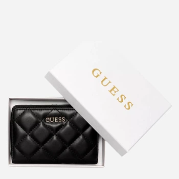 Гаманець женский для карток Guess 928024603 Черный (1159854435)