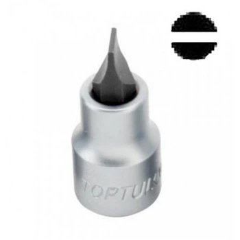 Головка с битой шлицевая 6,5 мм,1/4" L=37 мм TOPTUL BCCA086E