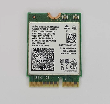 Модуль мережева карта Intel Wi-Fi 6E AX211 M.2 2230 Б/В