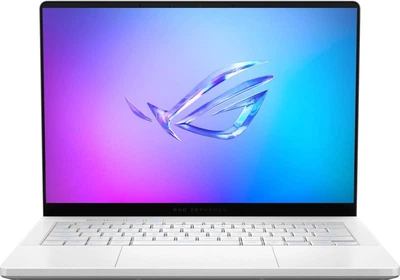 Ноутбук ASUS 14 ROG Zephyrus G14 2025 GA403WW 2.8K OLED 120Hz/Ryzen 9 AI HX 370/32GB/2TB/RTX 5080/W11H/Platinum White (GA403WW-G14.R95080 *)