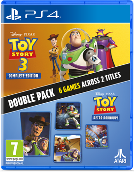 Гра PS4 Toy Story: Retro Roundup! + Toy Story 3 Complete Edition Double Pack (Blu-ray диск) (5056635623478)