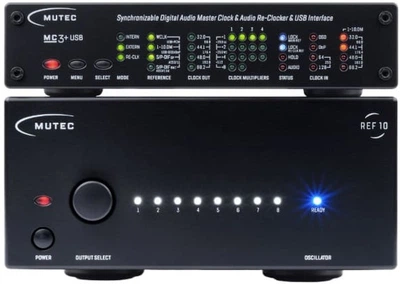 Еталонний тактовий генератор Mutec REF10 Black (4260342461051)