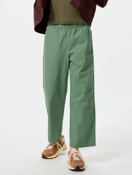 Брюки женские Uniqlo 819842344 S Зеленые (1159865219)
