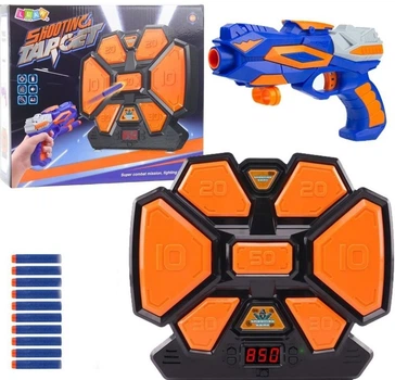 Гра на спритність LEAN Toys Пістолет і стрілки (25171) (5905991062387)