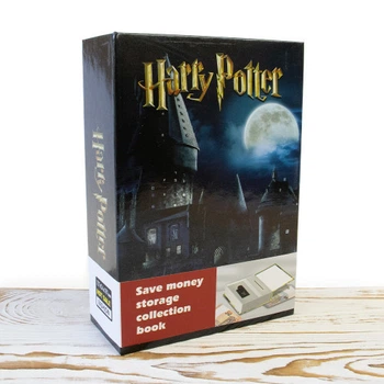 Книга сейф пластиковая с кодовым замком Гарри Поттер 18х12,7 см 1KS1-3521