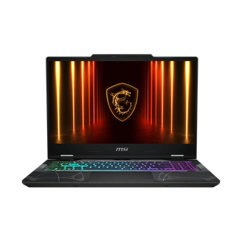 Ноутбук 15.6FI/R5 240/16/512/RTX 5060 8GB/DOS/Tran slucent Black Cyborg A15 AI B2HWFKG-234XUA MSI (9S7-15QL42-234)