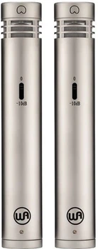 Para mikrofonów pojemnościowych Warm Audio WA-84 Pair Srebrny (SUP_MC600) (0860191002142)