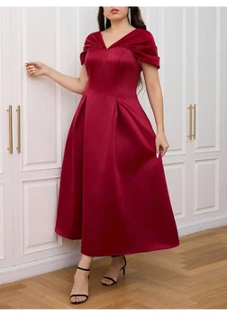 Сукня 3XL, вишневий (913546-1)