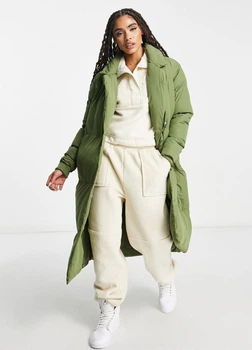 Куртка подовжена вільного крою 44, Khaki (300033-4)