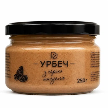 Урбеч (паста) мигдальний 250 г