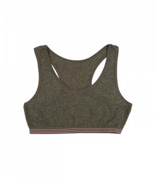 Хлопковый топ - Donella - 6234W - 158-164 см - Коричневый