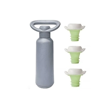 Набір Вакуумный Насос та 3 вакуумні пробки DAFI VACUUM Bottle Set