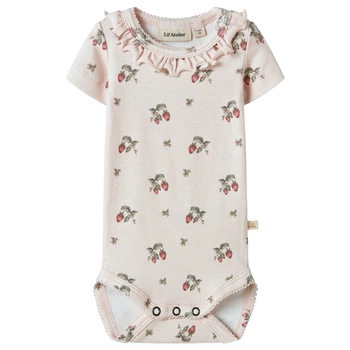 Боди Lil'Atelier Willow, цвет розовый, размер 62 (261.13255701.MORG)