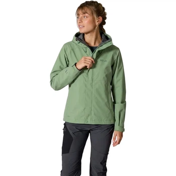 Куртка Rab Downpour Jacket Wmn fig green L (100088219)