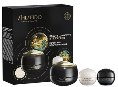 Zestaw do pielęgnacji twarzy Shiseido Future Solution Lx Krem pod oczy 17 ml + Krem do twarzy Spf 30 6 ml + Krem do twarzy 6 ml (3423222147525)