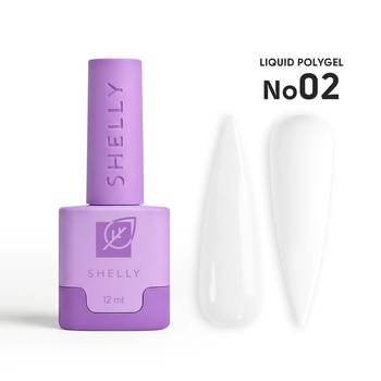 Жидкий полигель для ногтей 02 Liquid PolyGel Shelly 12 мл 4823109413955