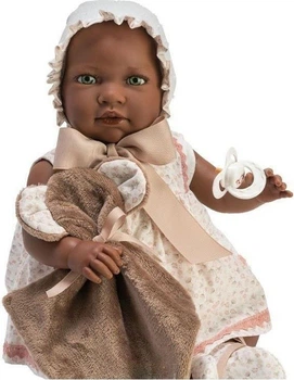 Lalka Asi Bobas Reborn Lara z kocykiem 46 cm ASI0358100 (8435384460942)