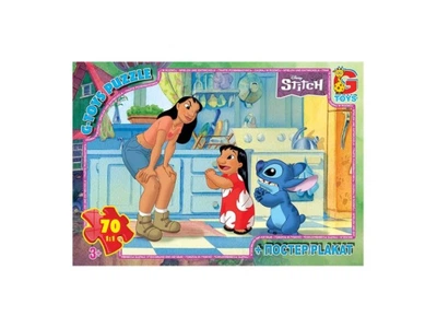 Пазлы Stitch, G-Toys, 70 эл., SC606