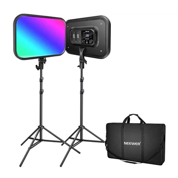 Набор студийных ламп Neewer RGB168 2x60W (B09P4NDP1N)