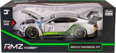 Автомобіль Daffi RMZ HOBBY Bentley Continental GT3 2019 Liqui Moly Bathurst 12 Hour #107 1:32 H-117 (5905422081178)
