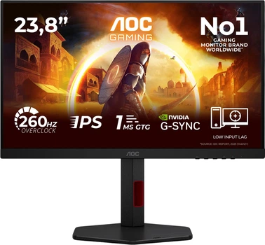 Monitor 24" AOC 24G4ZR (4038986183239)