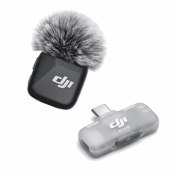Петличный микрофон DJI Mic Mini с ресивером Type-C, Черный (CP.RN.0000043.01)