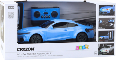 Auto zdalnie sterowane Lean Toys Crazon elektryczne ze stacją ładującą 28845 (5905991089599)