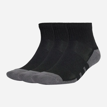 Набор женских носков коротких Adidas ESS CC QRT JC6453 37-39 (S) 3 пары Черный (4067901882803)