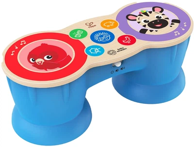 Dziecięce muzyczne bębenki Hape 2 w 1 (800898)