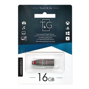 Флеш пам'ять/флеш накопичувач USB 16GB T&G метал 115