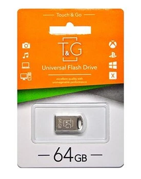 Флешка USB 64GB T&G метал 105