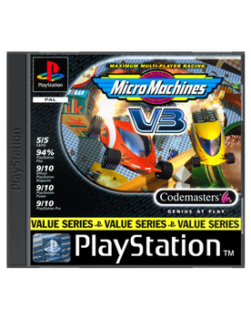 Гра Sony PlayStation 1 Micro Machines V3 Europe Англійська Версія Б/У