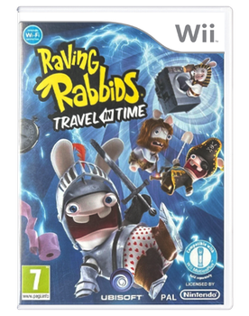 Игра Nintendo Wii Raving Rabbids: Travel in Time Europe Английская Версия Б/У