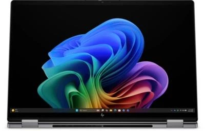 Ноутбук 2-в-1 HP OmniBook X Flip AI 16-cc0000nwx (D8ZA0EA), AMD Ryzen AI 9 465 / 16 " / Touch / OLED / 120 Гц / RAM 32 ГБ LPDDR5X / SSD 1 ТБ / AMD Radeon 880M / Windows 11 Home / Сірий
