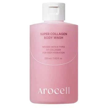 Зволожувальний гель для душу з колагеном Arocell Super Collagen Body Wash, 220 мл